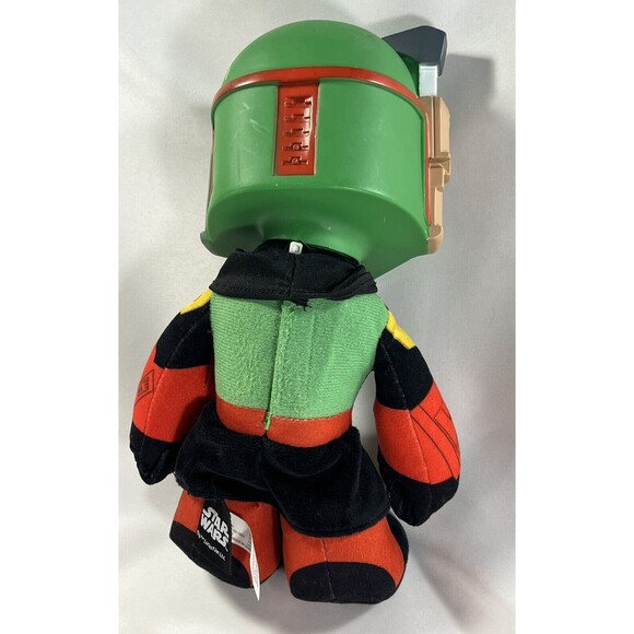 Star Wars Rocket Launching Boba Fett Feature Plush 12" Tall Figure - Picture 10 of 14